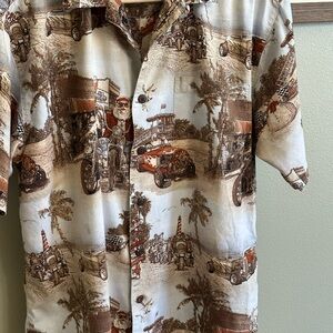 Sturgis Motorcycle - Sturgis Santa Button Up Camp Shirt